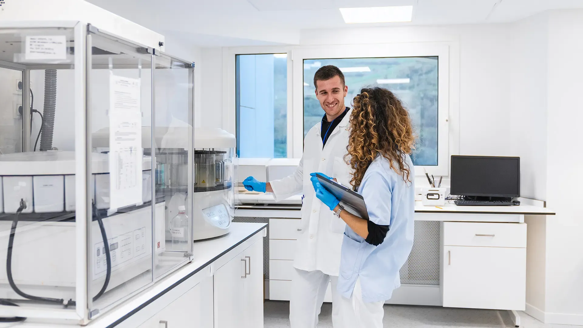 Laboratory work at a pharmaceutical and biotech company claiming the R&D Tax Incentive
