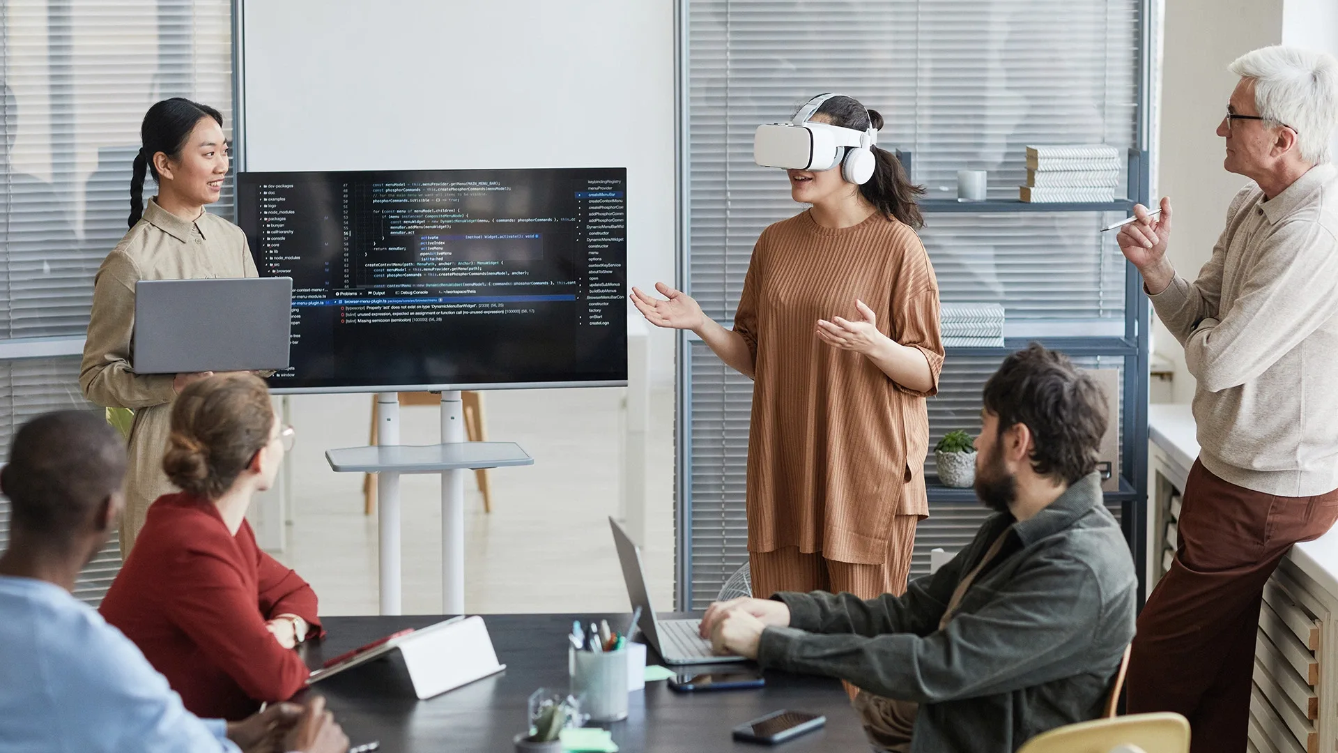 A software development team working on an R&D Tax Incentive eligible project